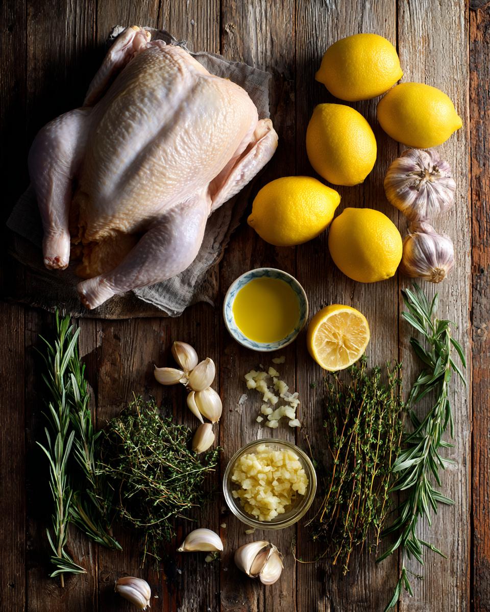 Lemon Herb Roasted Chicken - detail 1