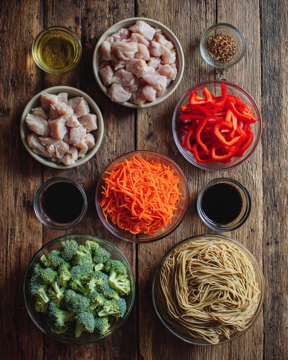 Meal Prep Chicken Lo Mein - detail 1