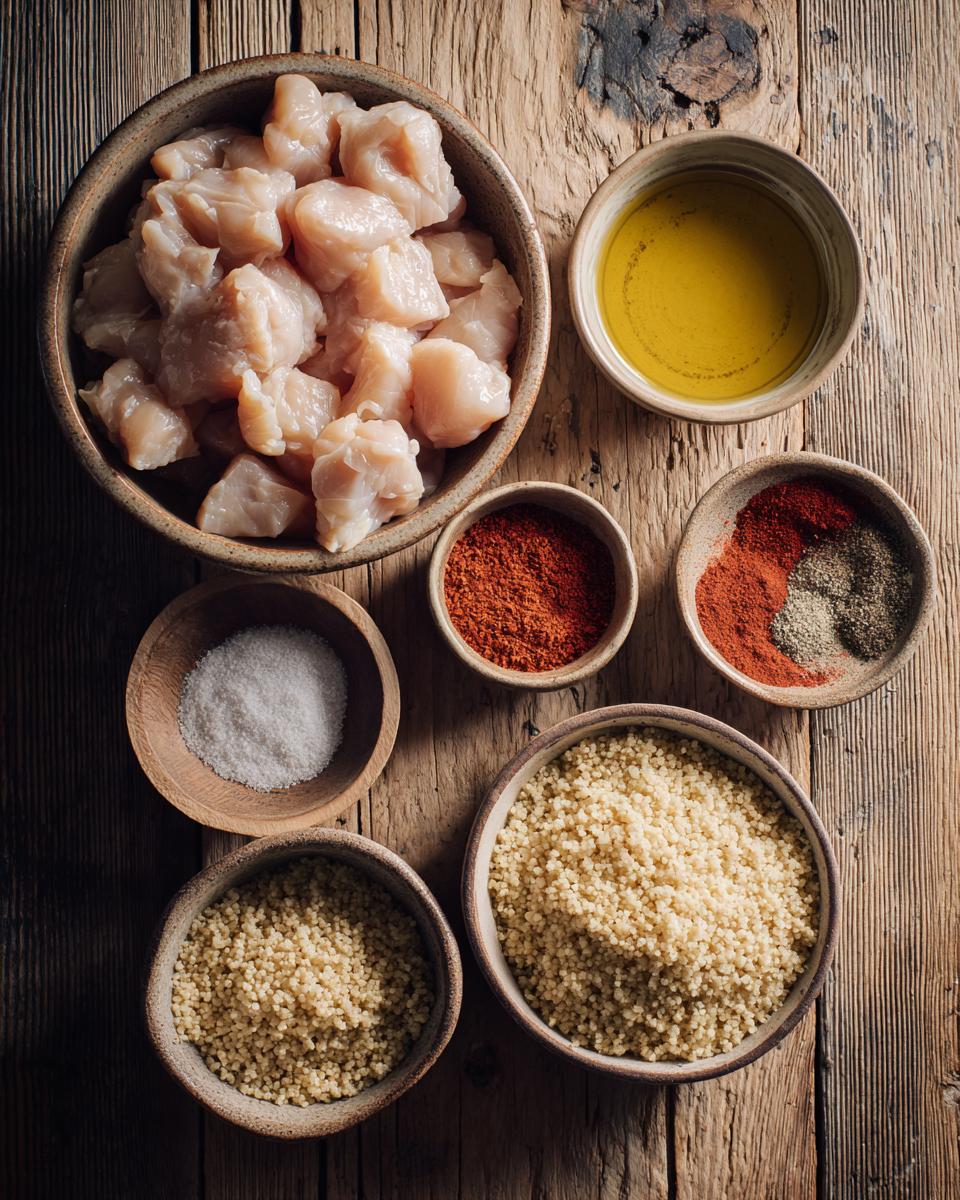 Meal Prep Creamy Chicken & Hummus Bowls - detail 1