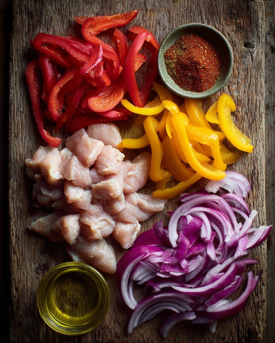 Sheet Pan Chicken Fajitas - detail 1