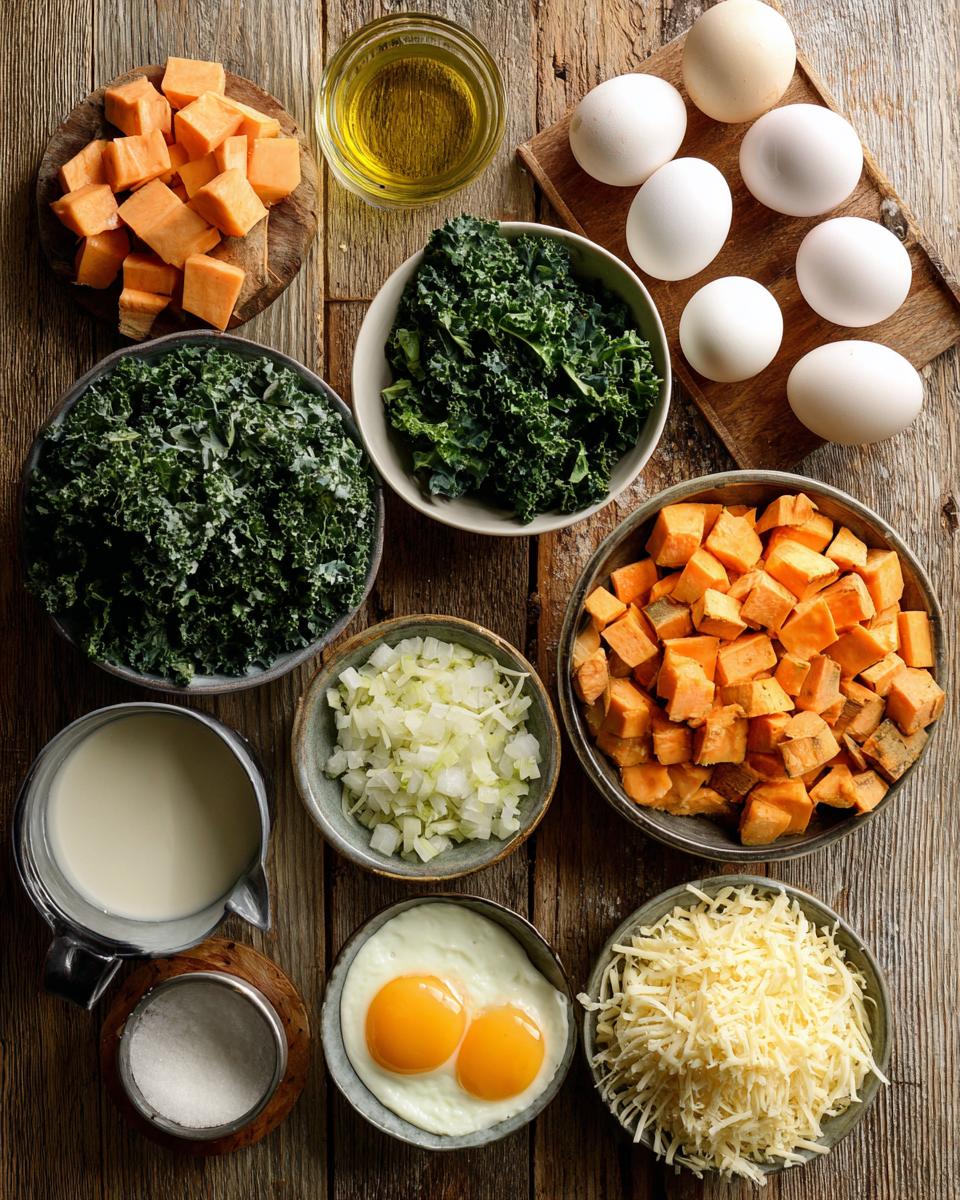 Sweet Potato and Kale Frittata - detail 1