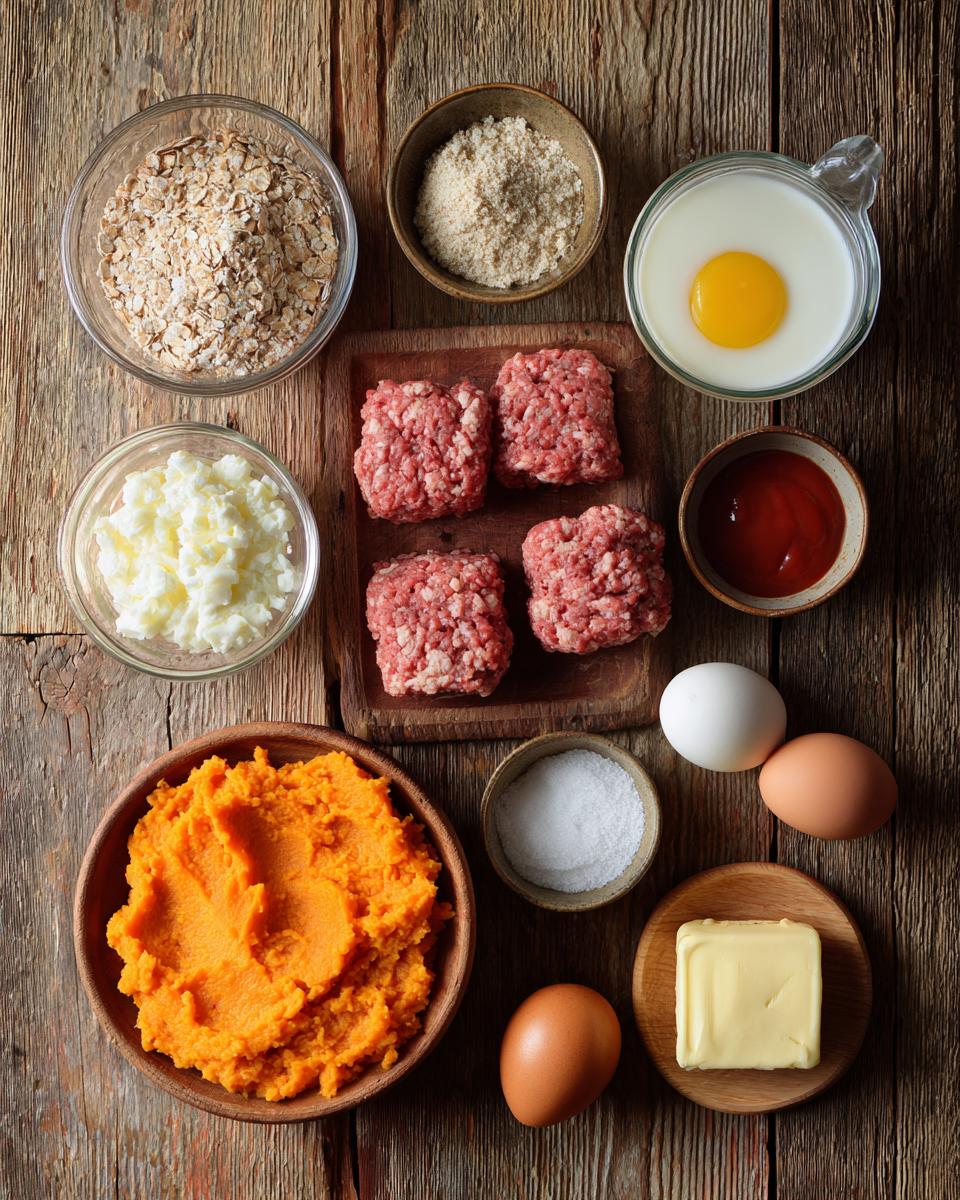 Turkey Meatloaf Muffins with Sweet Potato Topping - detail 1